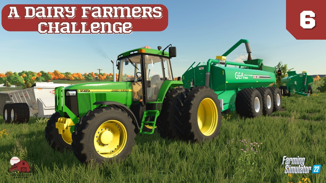 Emptying an Overflowing Slurry Pit! - A Dairy Farmers Challenge - Ep. 6 - Time-Lapse