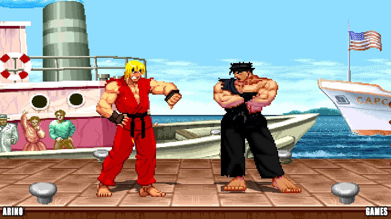 FIRE KEN VS RYUUKEN