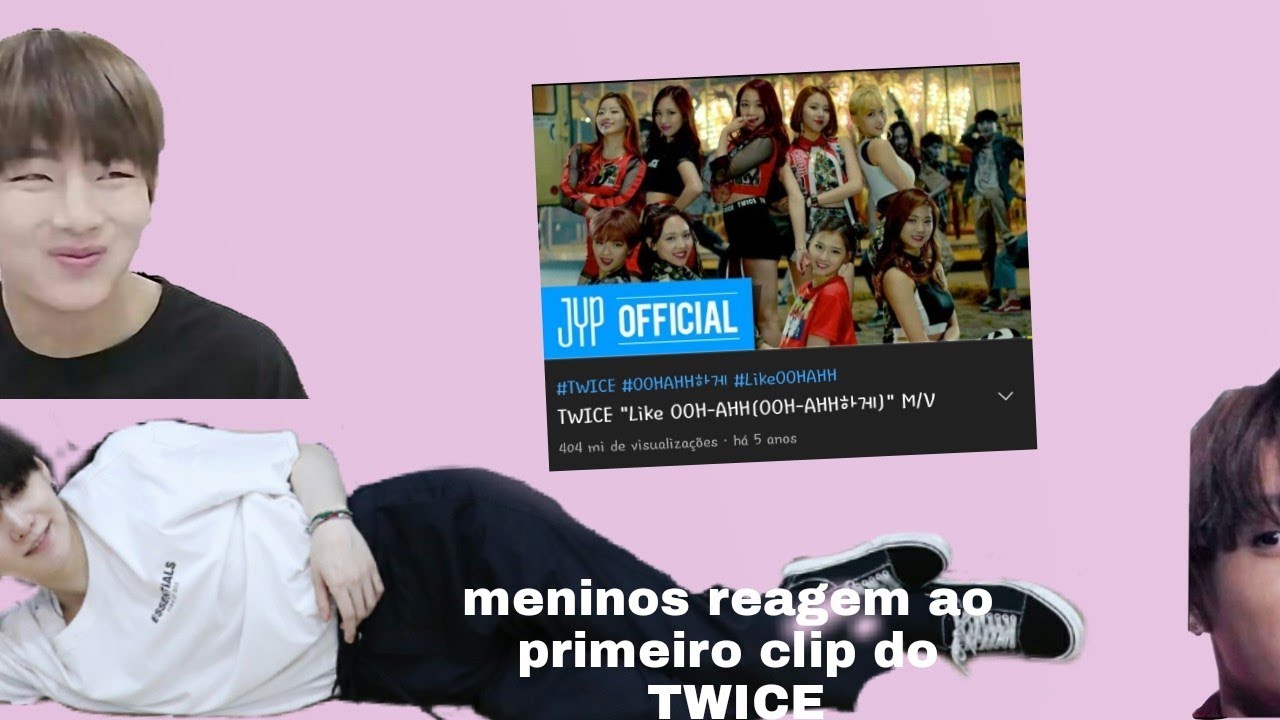 {ligação BTS e TWICE}meninos reagem ao primeiro mv do TWICE