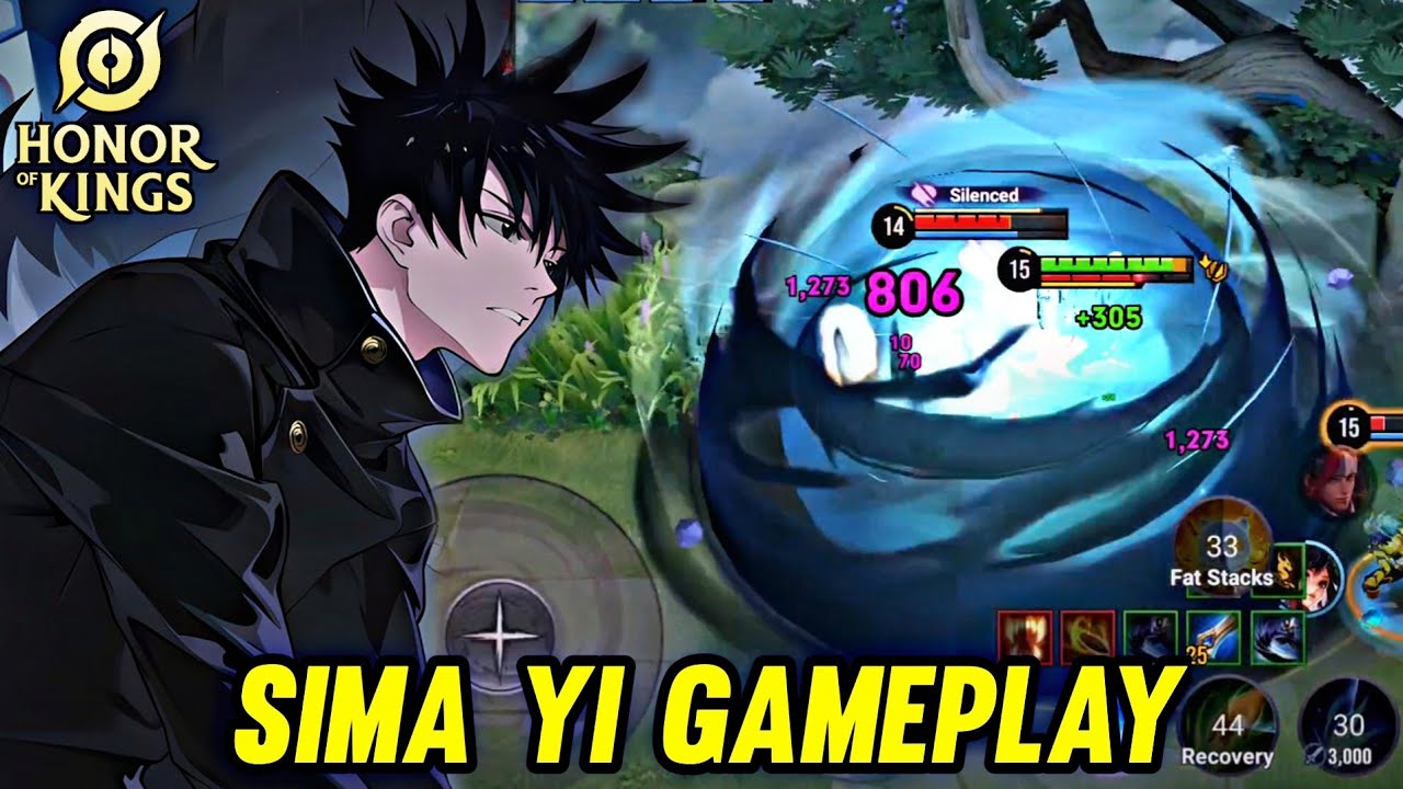 HOK : SIMA YI GAMEPLAY | IN JUNGLE - HONOR OF KINGS