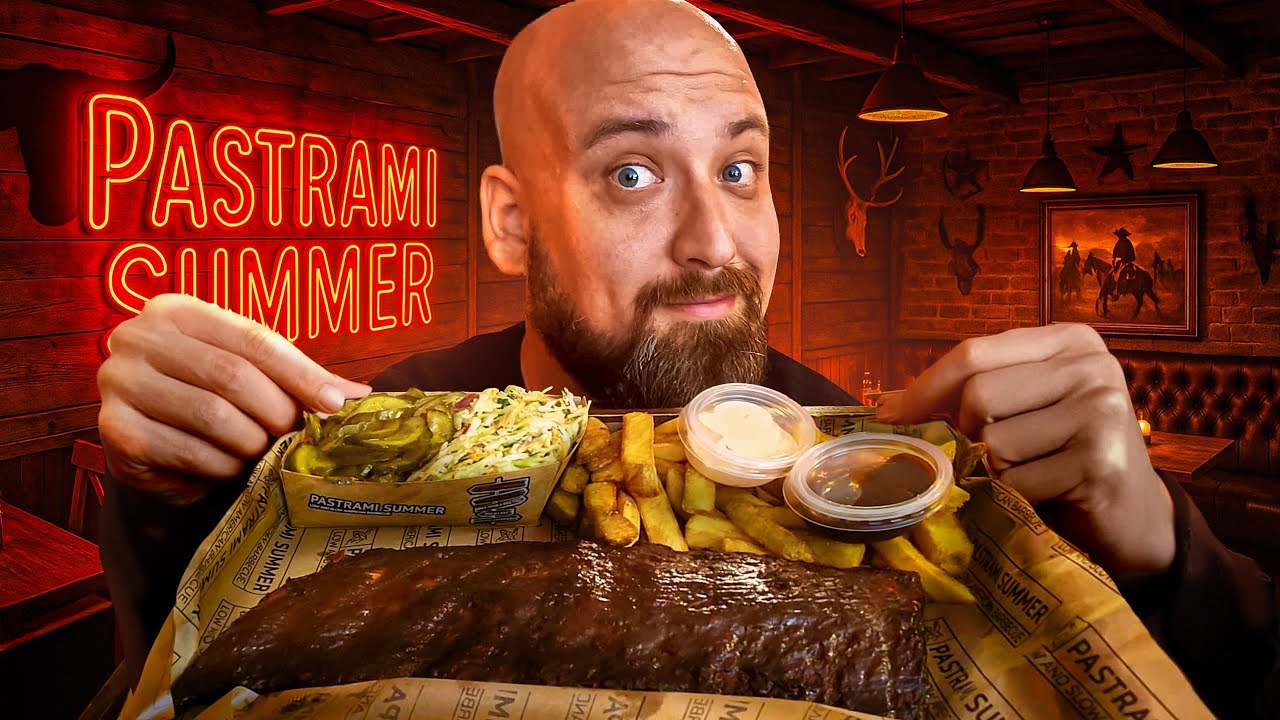 Najlepsze Żeberko jakie jadłem PASTRAMI SUMMER ‼️