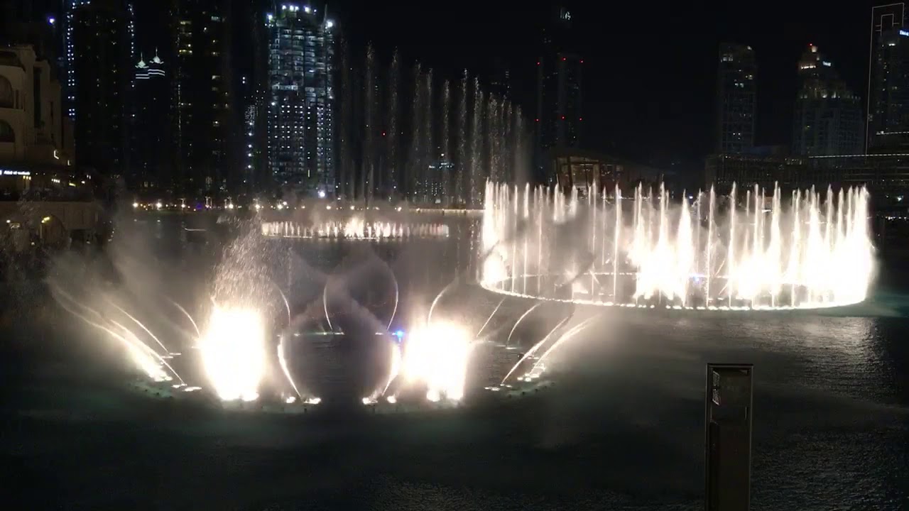 The Dubai Fountain-Thriller, Michael Jackson