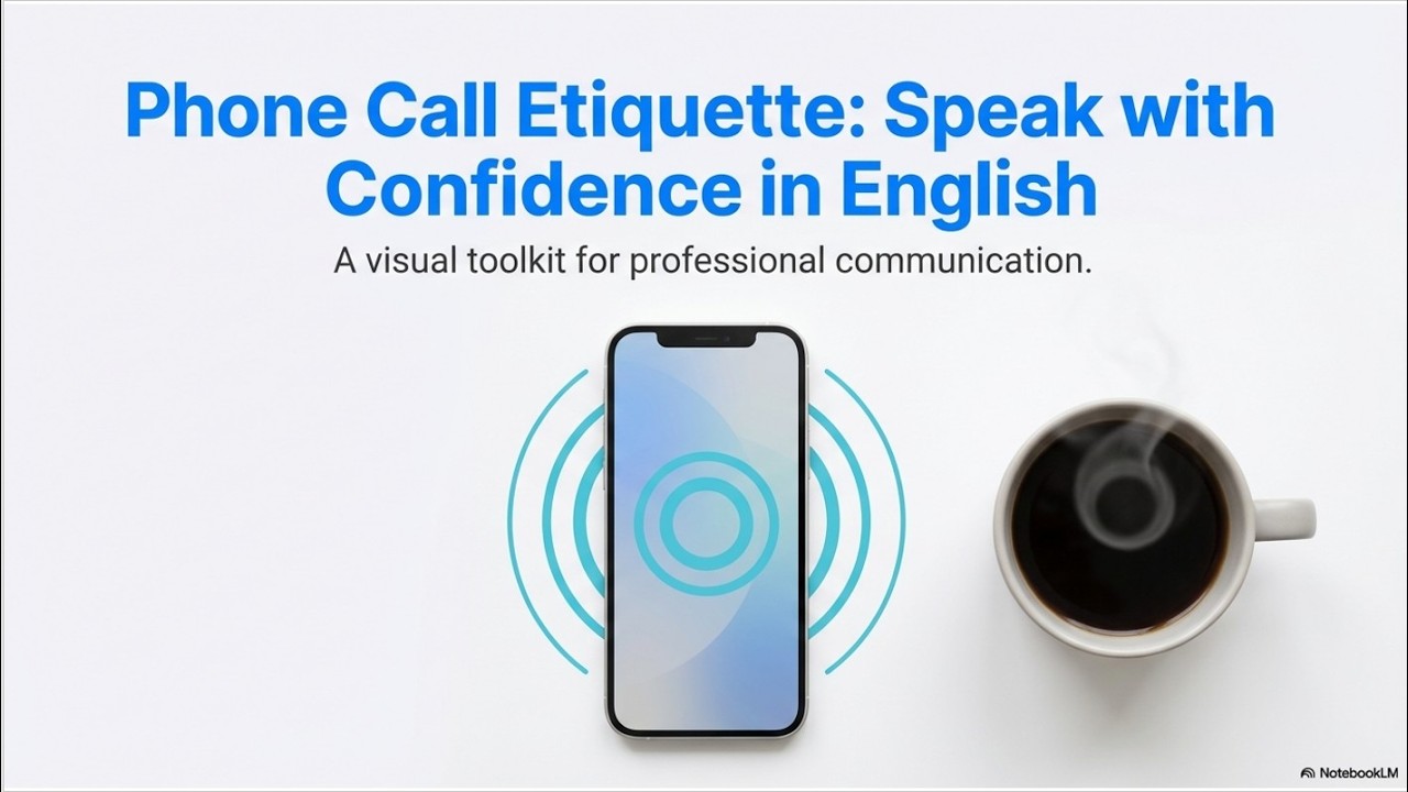 How to Talk on the Phone Professionally in English 📞👔
