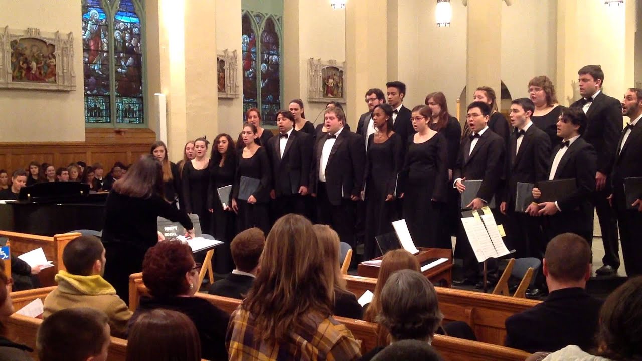 Jesus, Jesus, Rest Your Head, Manchester Community College Chorale, CT