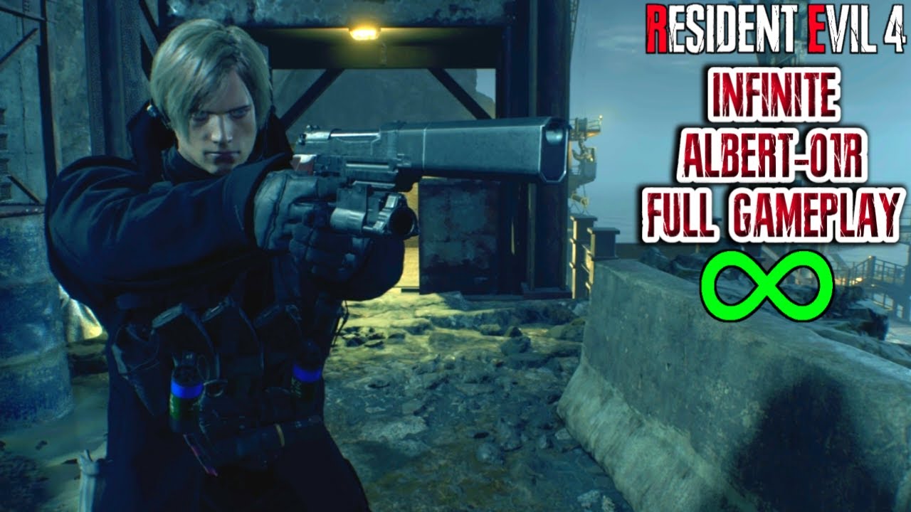 INFINITE ALBERT-01R ONLY!! Full Gameplay - Resident Evil 4 Remake
