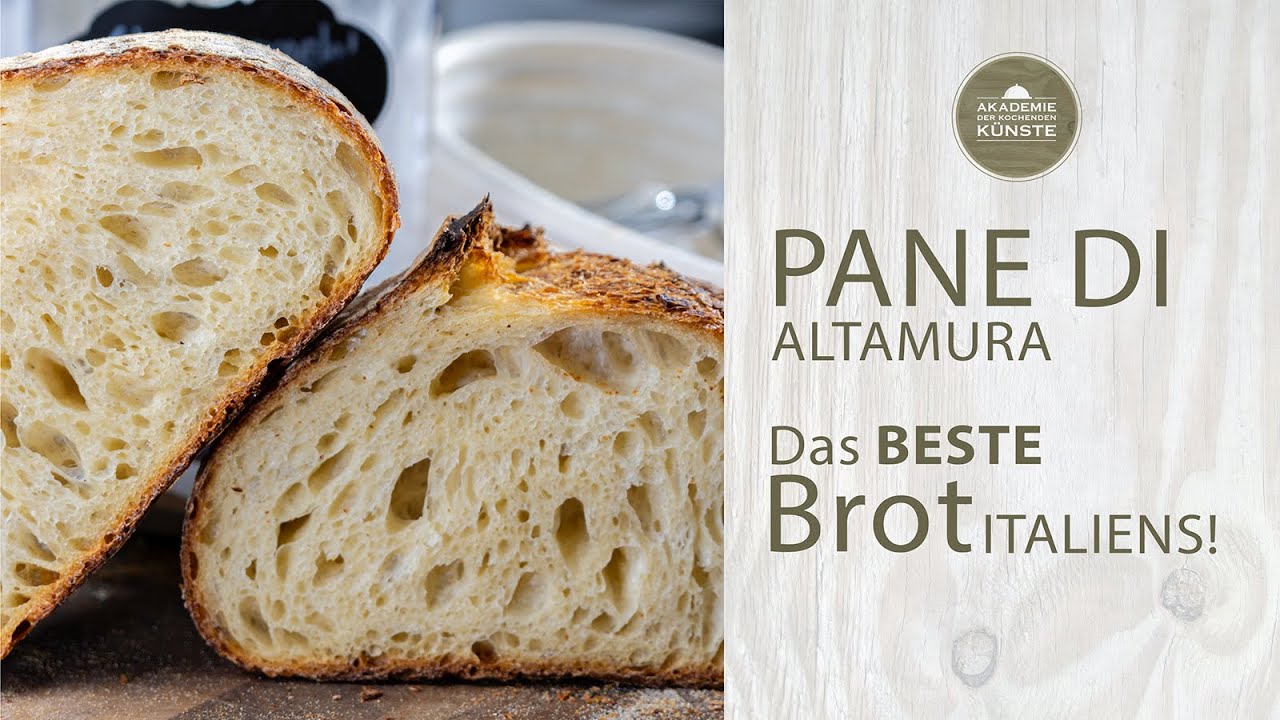 Pane di Altamura [SO GELINGT ES!] | Für mich das BESTE italienische Brot backen | Pane Puglia