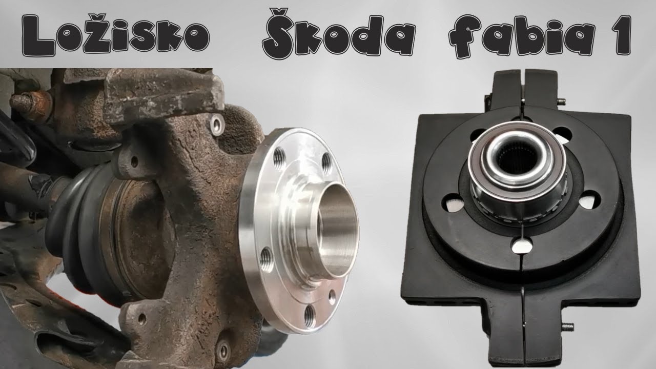 Výměna předního ložiska Fabia 1