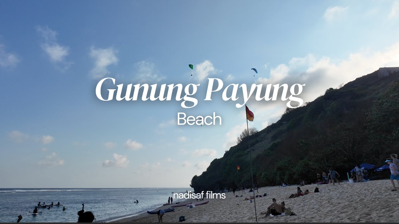 gunung payung beach, indonesian restaurant | uluwatu, bali vlog