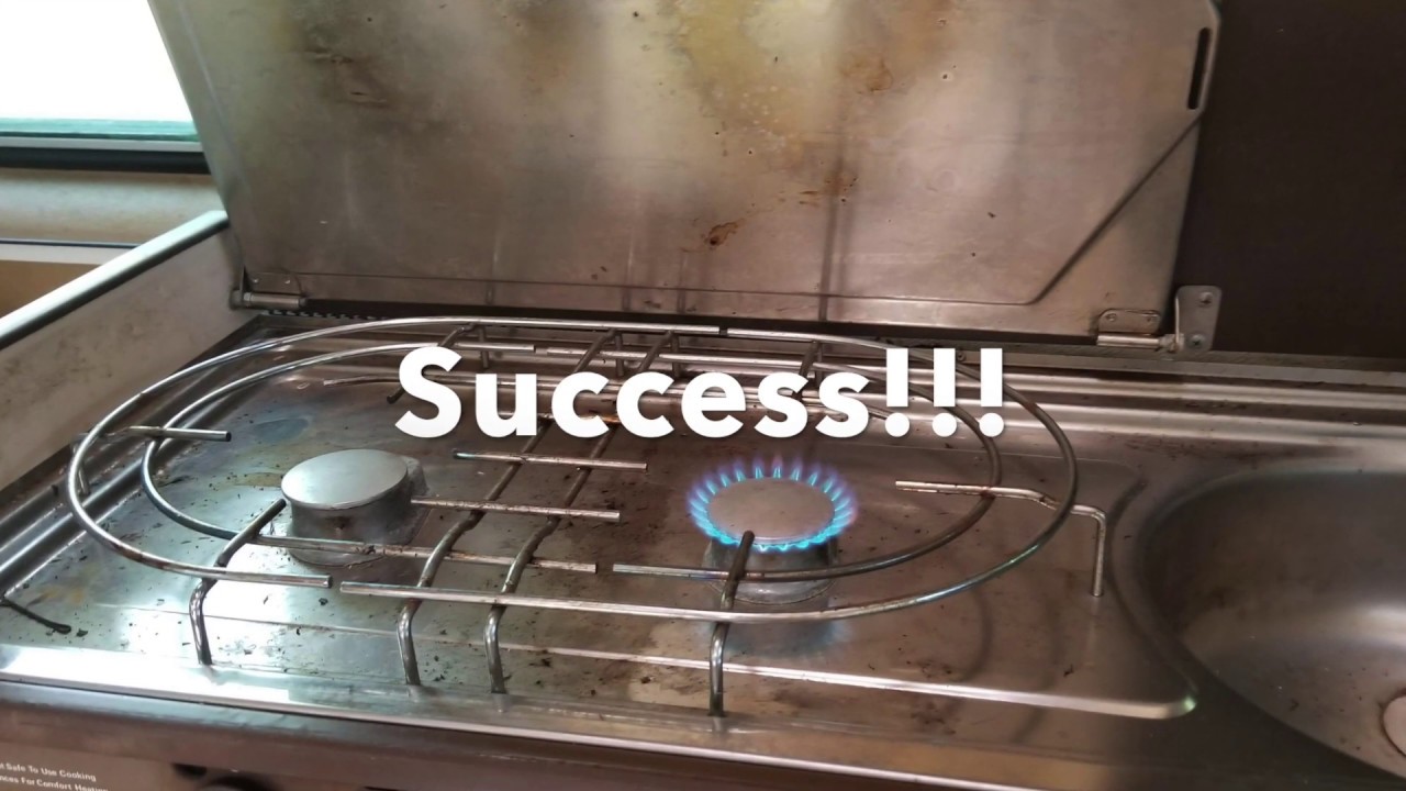 Milo the Vanagon: Stove Conversion to use 1 lb disposable bottles