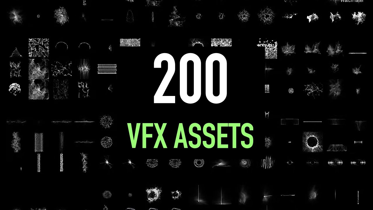 200 VFX Stock Footage Assets |  Sci-Fi, Magical, Abstract