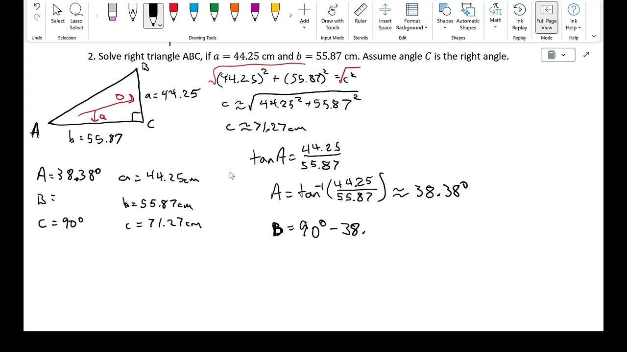 27   Solving Real world Problems using Trigonometr