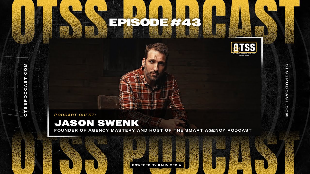 Jason Swenk, Founder of Agency Mastery and Host of the Smart Agency Podcast