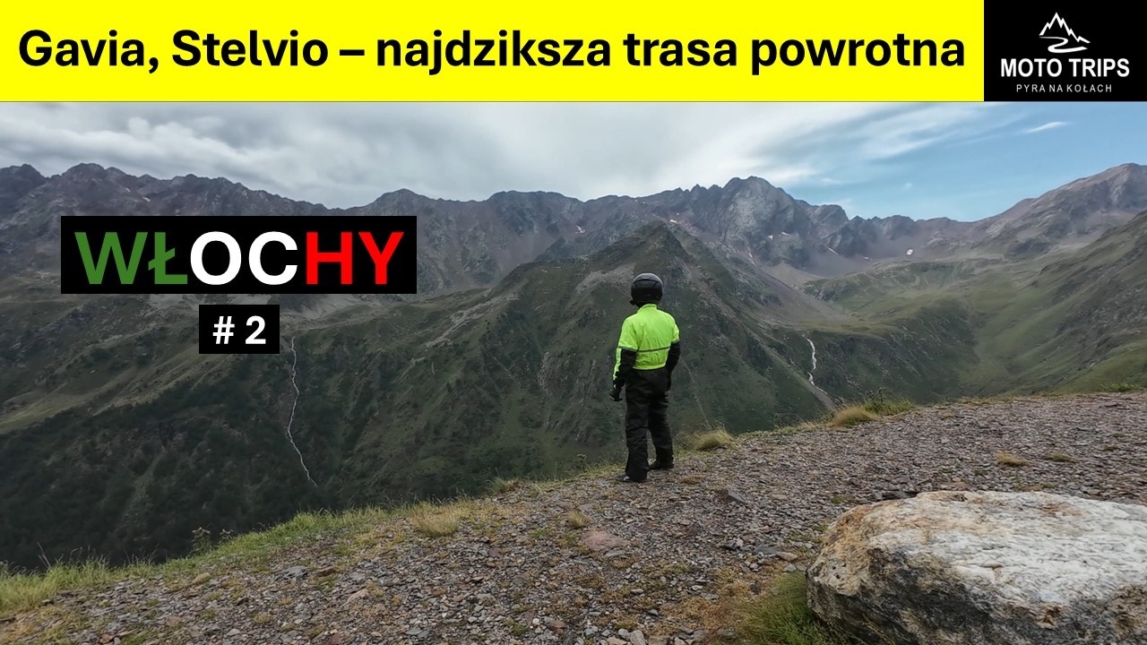 Motocyklowy maraton przez Alpy! Gavia → Stelvio → Umbrail → Austria | Burza w Alpach | Awaria drona