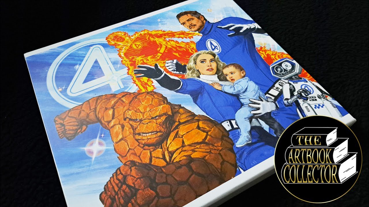 Marvel Studios’ The Fantastic Four: First Steps – The Art of the Movie - Book Flip Through