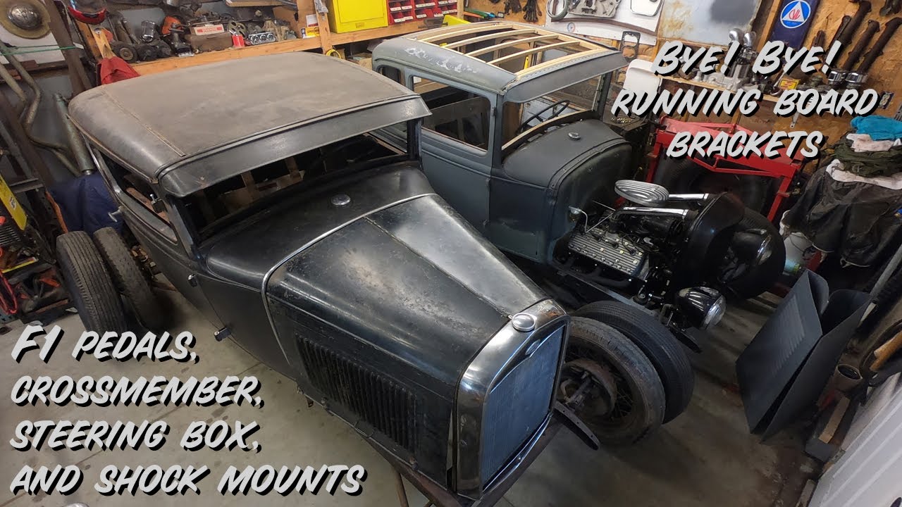 Disassembling An F1 Chassis For The Traditional AV8 Ford Hot Rod