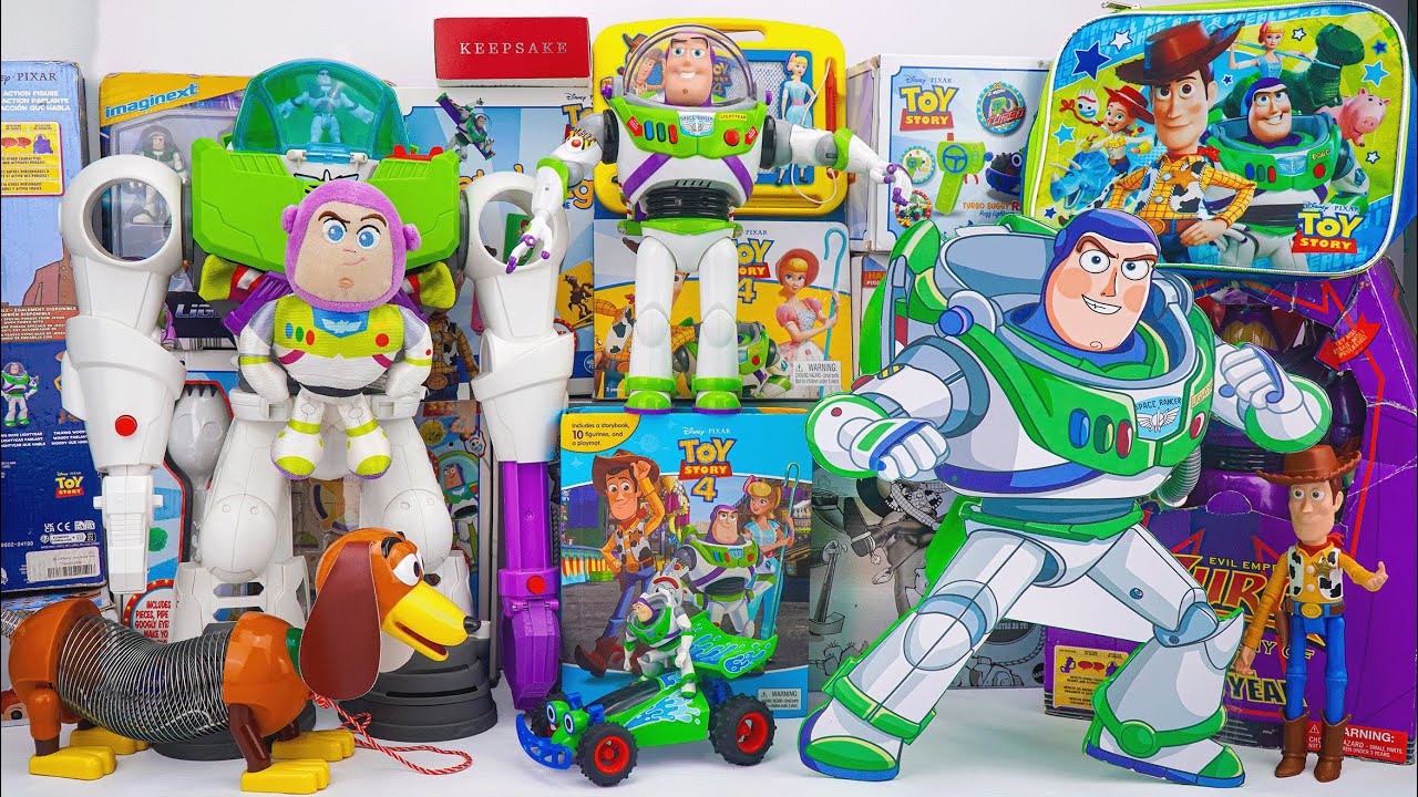 Pixar Toy Story Collection Unboxing Review | Buzz Lightyear Robot & Mystery Buzz Lightyear Box