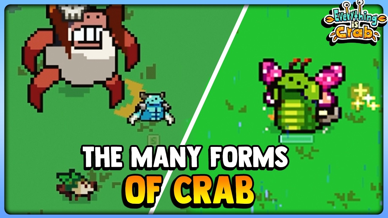 Psychopath Miniature Death Crab run | Everything is crab