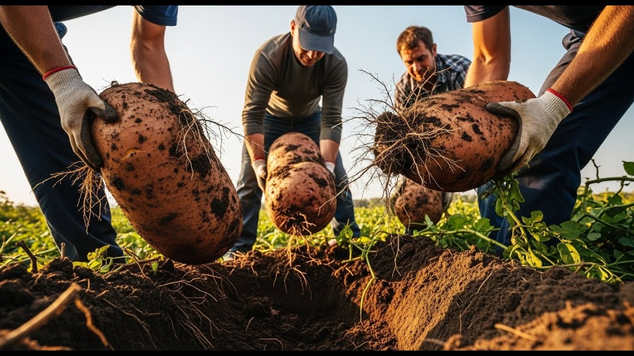 I Grew a GIANT POTATO! The Secret to 10KG Tubers Revealed 🥔🏔️ (8K Cinematic)