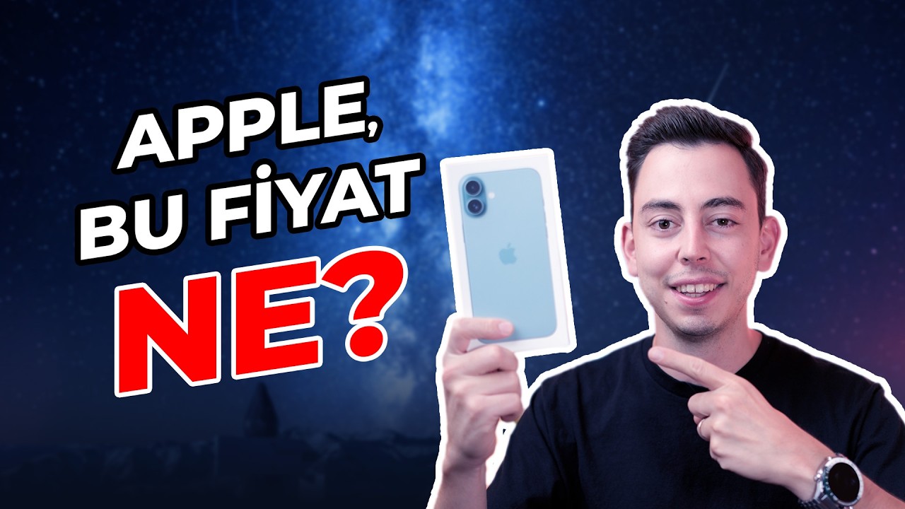 60 Hz ekranlı iPhone 16 Plus kutu açılışı! 8K