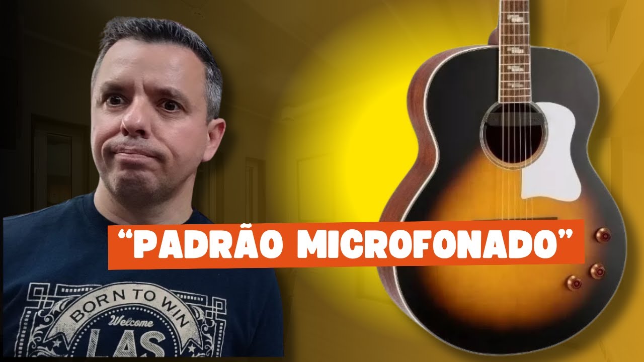 Olha esse Violão!👀Violão Cort CJ Retro VSM Jumbo