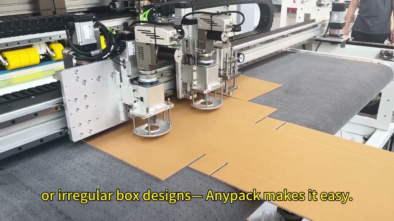 Anypack Boxmaker Demo &ndash; Fast, Versatile Corrugated Packaging Machine in Action