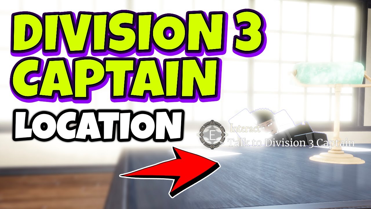 DIVISION 3 CAPTAIN in DEVIL HUNTER Roblox – Location and Quest Guide
