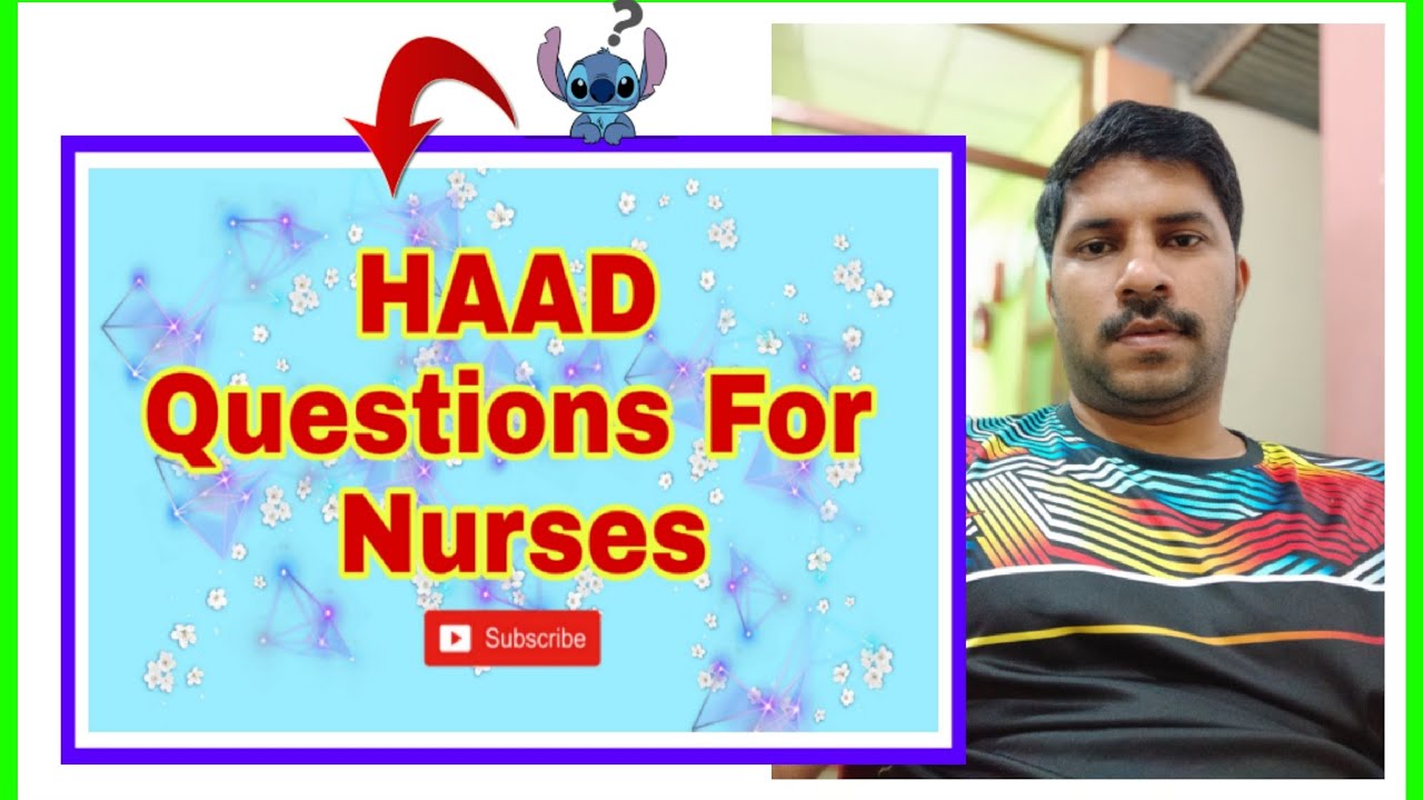 HAAD Exam Questions For Nurses