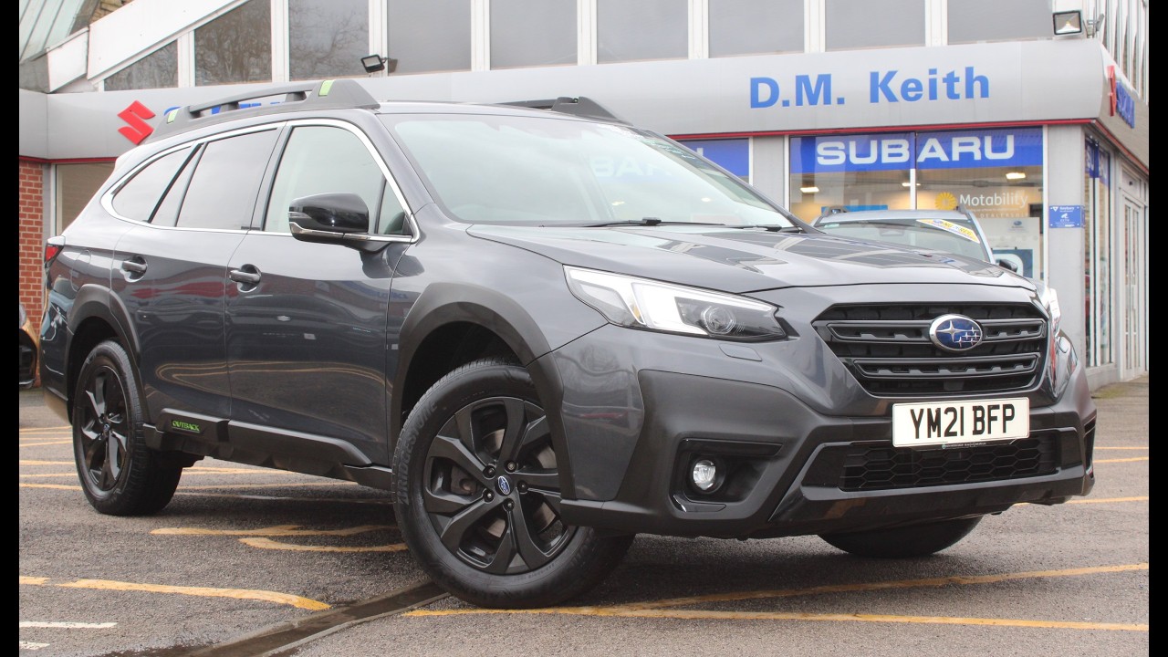 YM21 BFP Subaru Outback Field Edition 2.5l Lineartronic AWD 5dr Dark Grey 2021