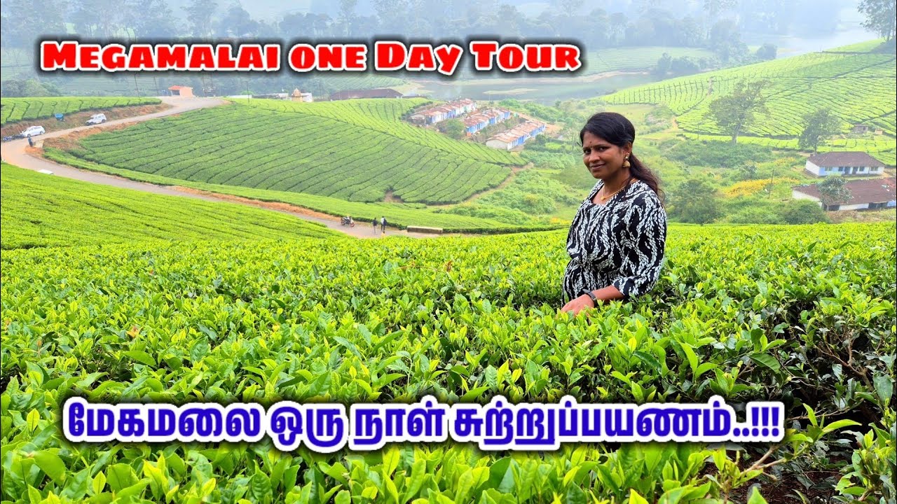 Theni District Megamalai one Day Tour || மேகமலை ஒரு நாள் சுற்றுப்பயணம்
