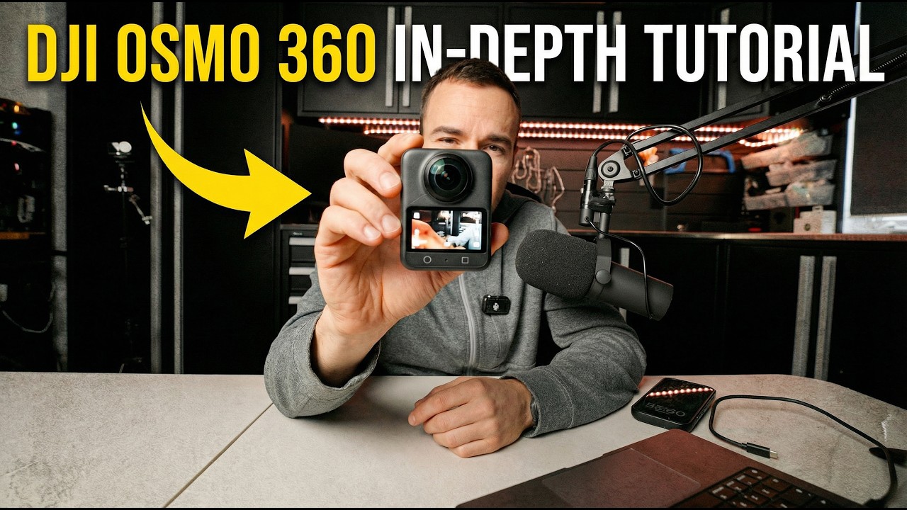 The Complete DJI Osmo 360 Workflow: Settings to Export (Fast!)
