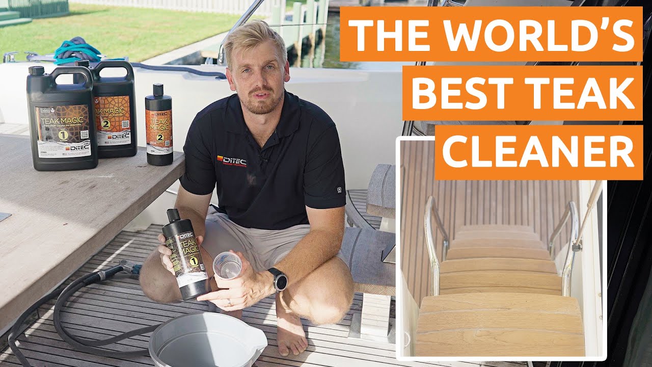 How to Clean Your Teak Boat Deck | Teak Magic