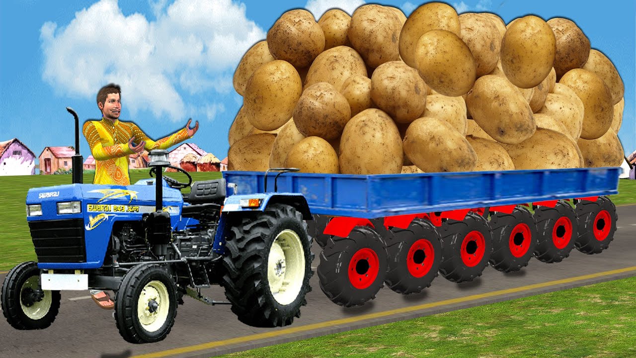 Tractor Aloo Load Hindi Kahaniya Hindi Moral Stories New Funny Comedy Video Bedtime Stories