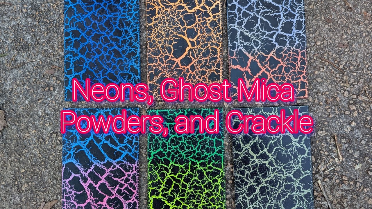 Neons, Ghost Mica Powders and Crackle Testing - 3/7/26