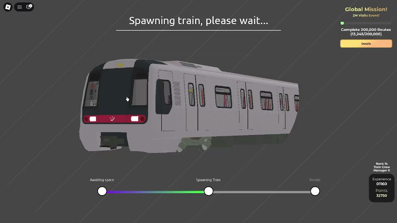 「觀塘綫k train」Roblox Urban Line Freedrive寶林→彩虹