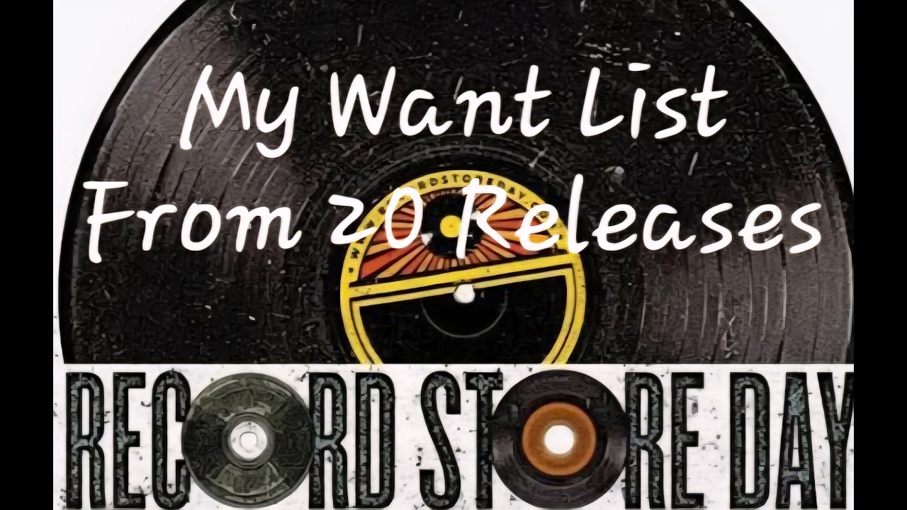 My Record Store Day April 18 2026 Want List
