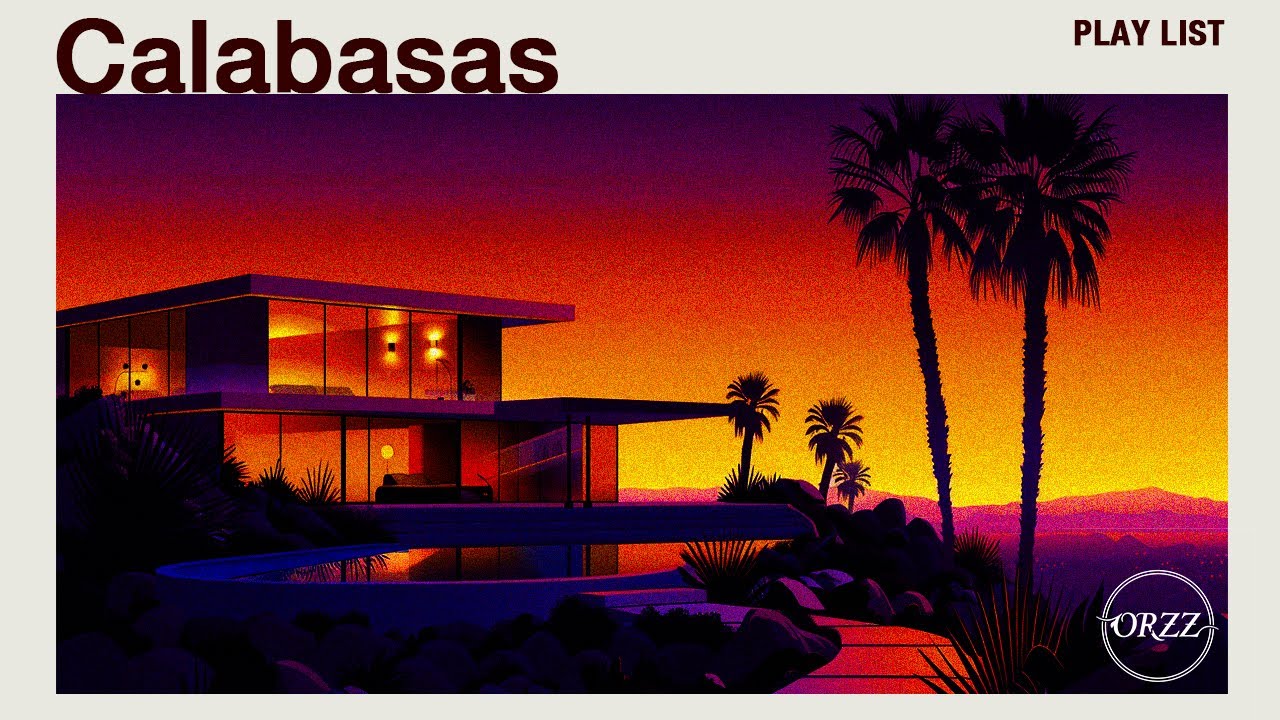Jazz House Mix  | orzz. (Calabasas Hillside Retreat) Ideal for Strategic Thinking & Deep Focus