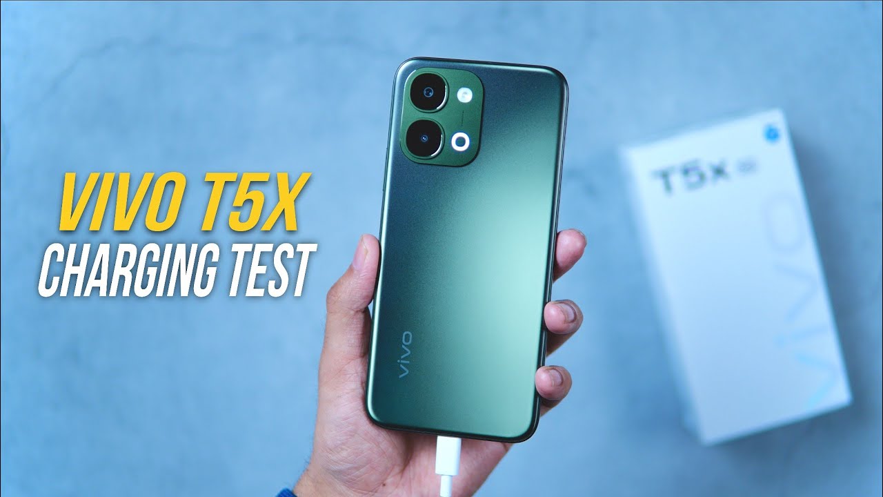 Vivo T5x Charging Test | full Battery charge 0% to 100% || vivo t5x full Review🔥