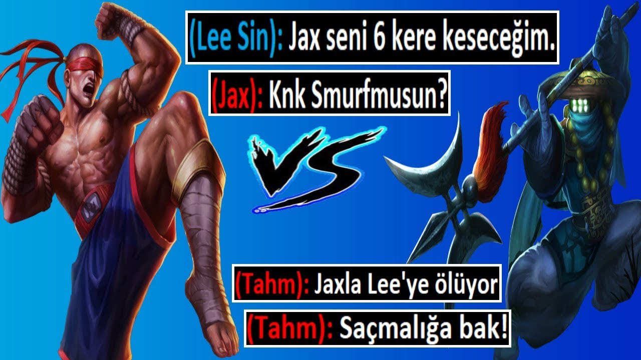 RAKİBE ORMANI DAR ETMEK !! LEE SİN VS JAX | Og&uuml;n Demirci