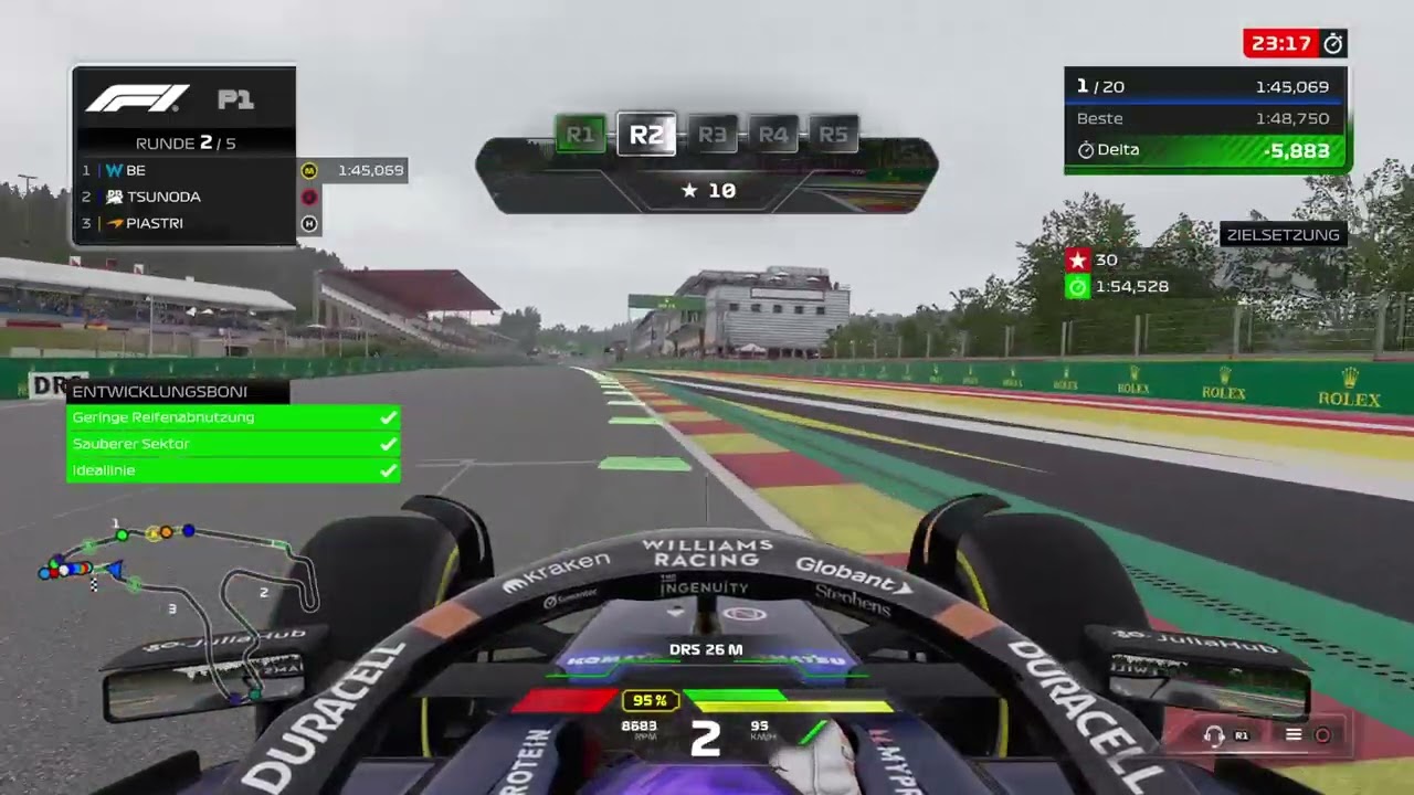 F1 24 Fahrer Karriere Runde 7 Belgien Part 8
