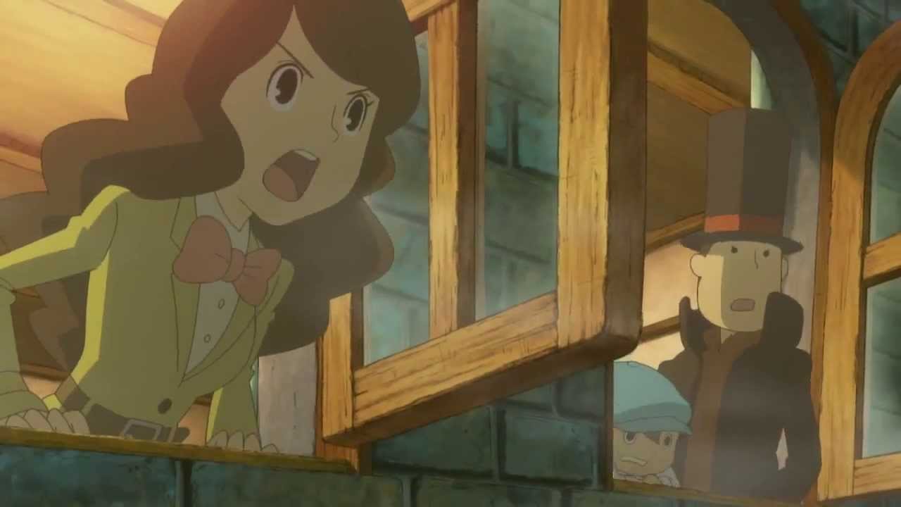 Professor Layton and the Azran Legacy - Trailer da Hist&oacute;ria de Emmy Altava