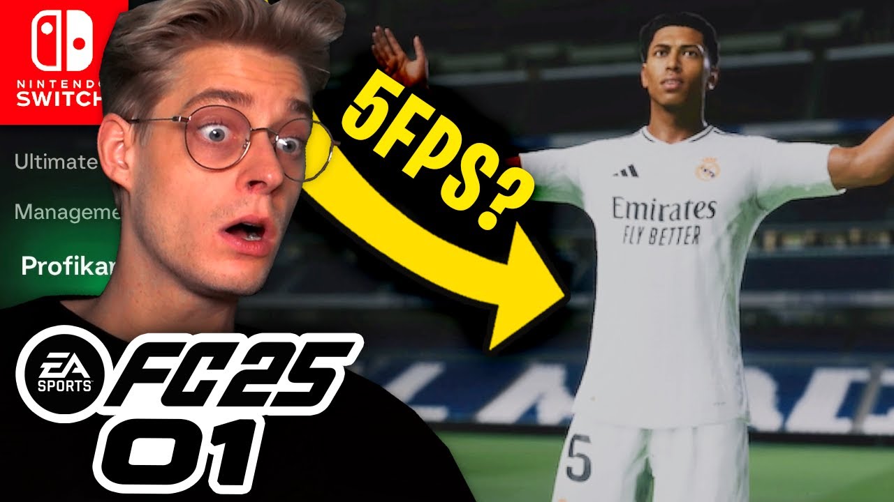 EA FC 25 Nintendo Switch Part 1 - NEUESTER Switch Ableger mit SCHLECHTESTER Performance seit FIFA?