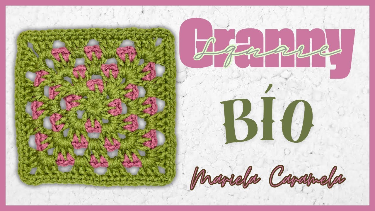 Aprende a hacer el Granny Square BÍO del fascículo nº 19 de la Manta Susimiu! 🧶