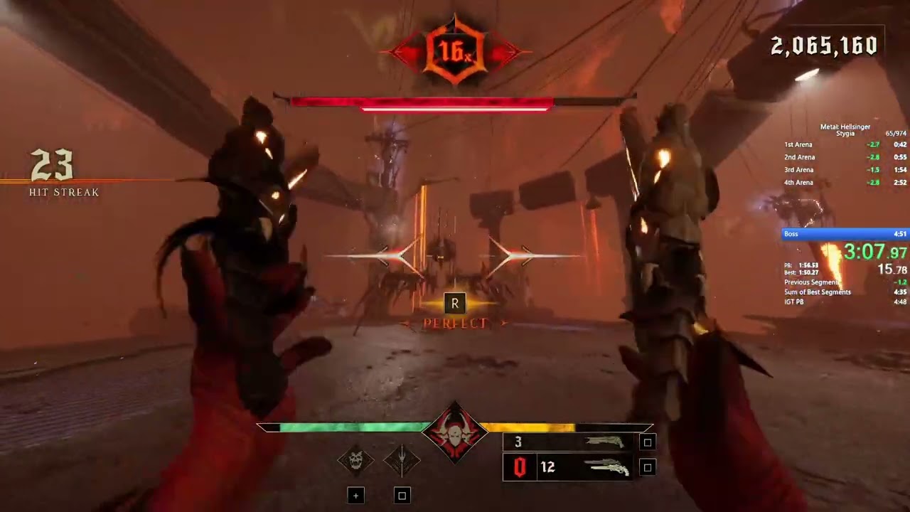 Metal: Hellsinger (Demo) Stygia speedrun in 4:46 IGT (4:48 RTA) [WR]