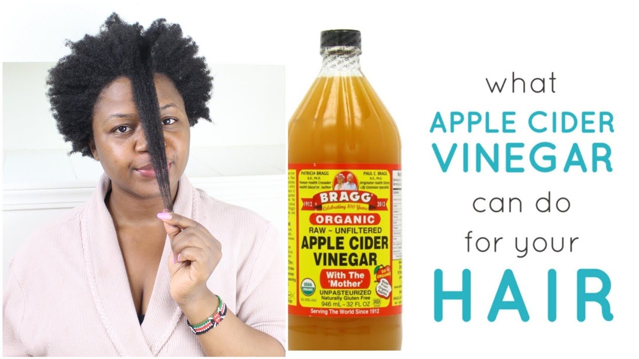 How To Do An ACV Rinse (Apple Cider Vinegar) On Natural Hair