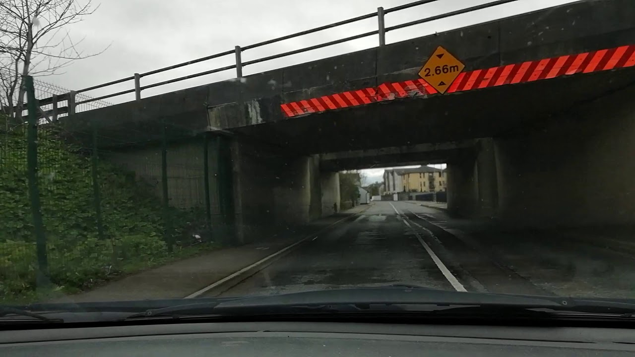 Driving around Midleton County Cork.
