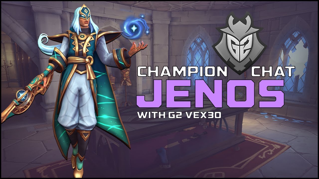 Paladins Pro | Champion Chat: Jenos, The Ascended | G2 Vex30