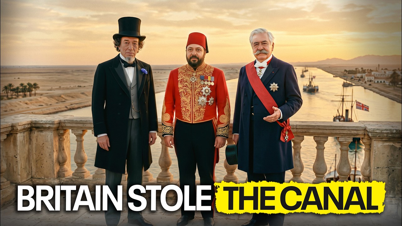 The Suez Canal: How Egypt Lost Everything & Britain STOLE An Empire