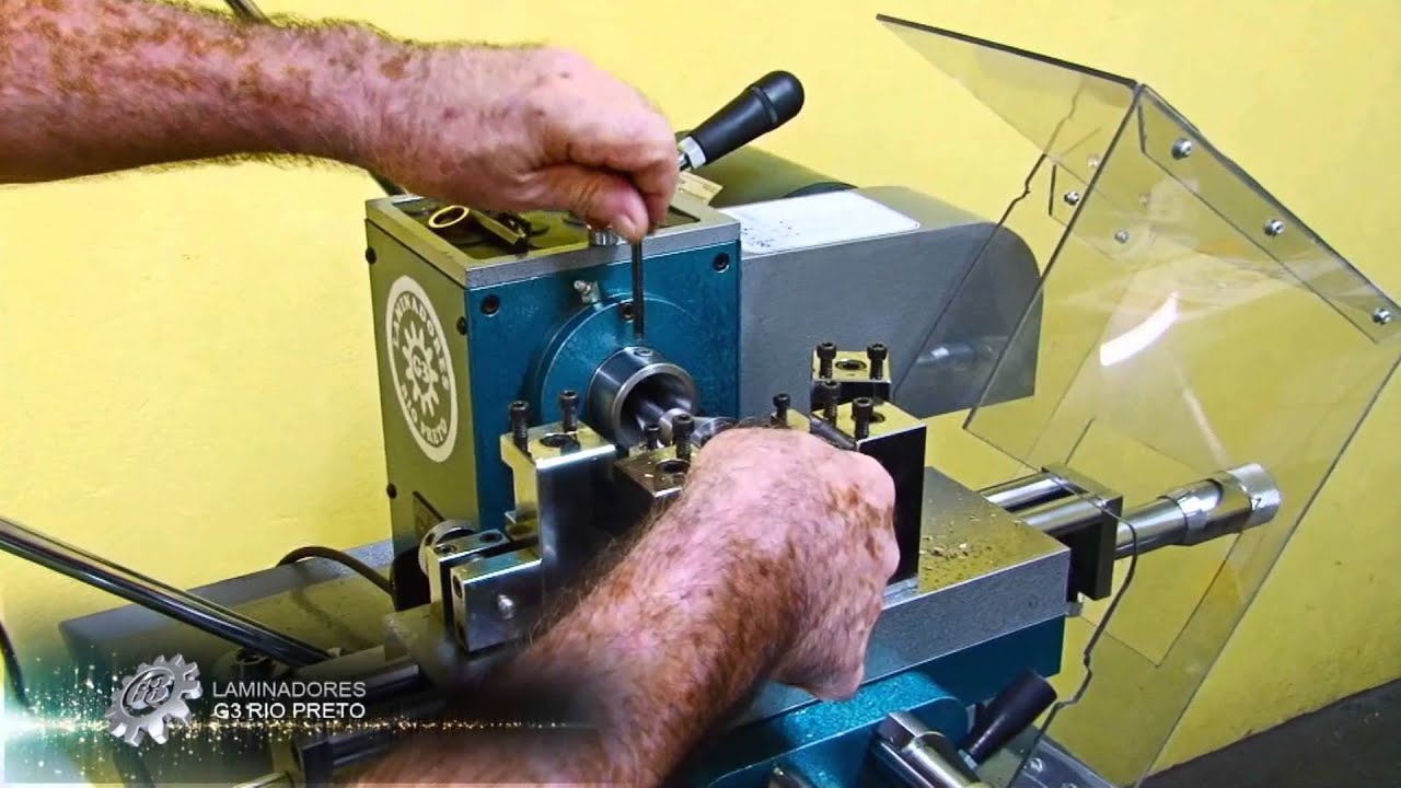 Como fazer uma aliança sem solda em um Torno G3.
