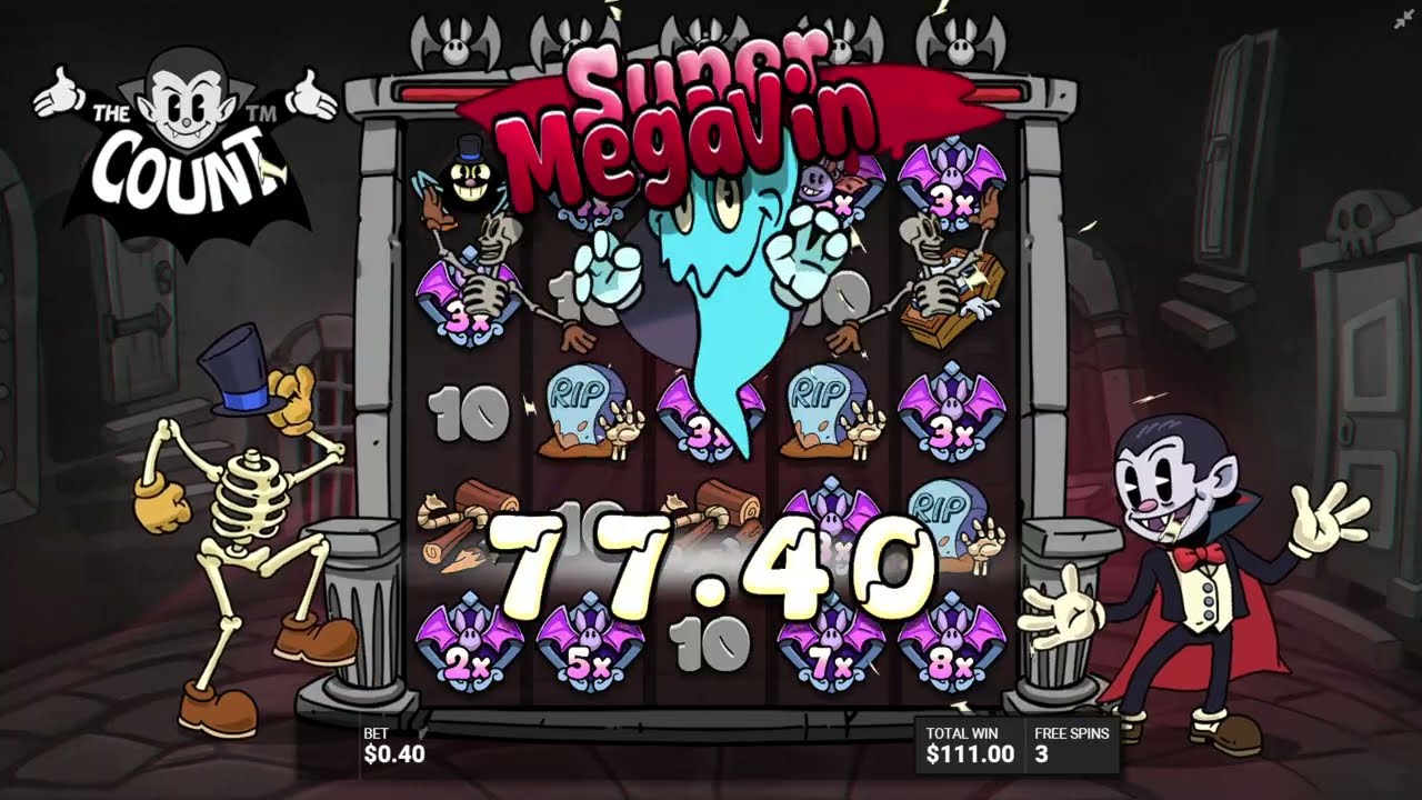 🧛🩸 THE COUNT 5 SCATTER BONUS!!!!! 🩸🧛