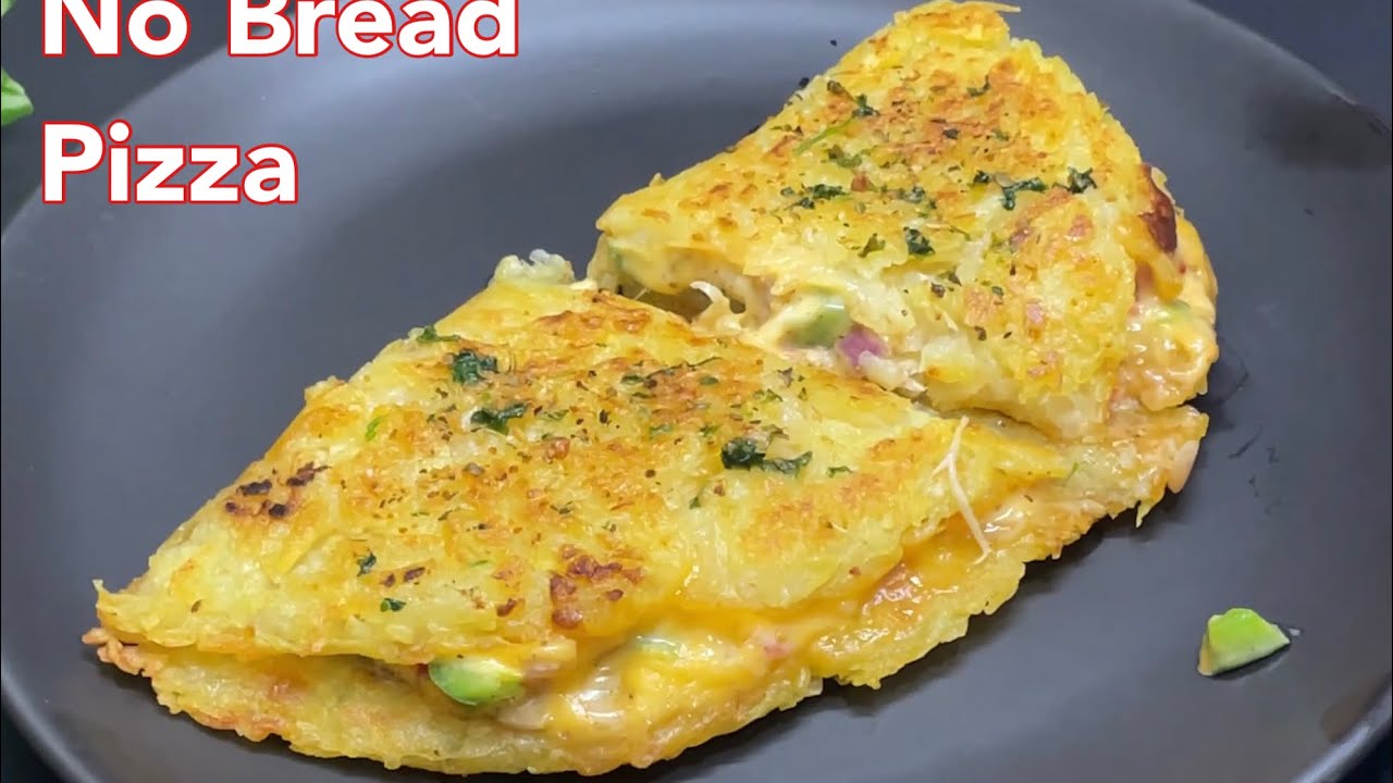 बिना ब्रेड के पिज़्ज़ा | बिना मैदा बेसन सूजी आटा -टेस्टी चटपटा नाश्ता ।No Bread Pizza, Potato Recipe